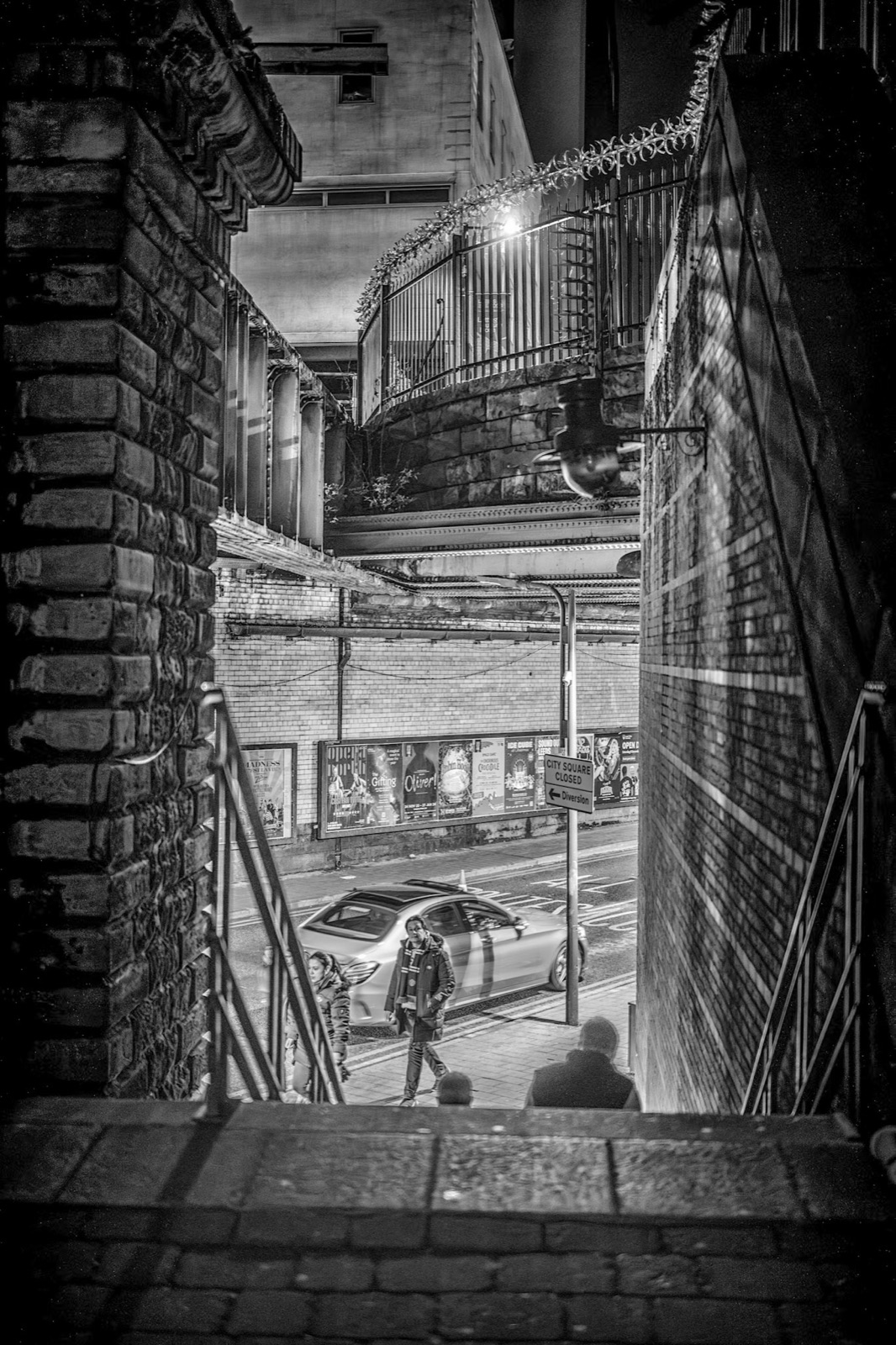 Street photograph from a Leeds night photowalk — Andy Ainsworth
