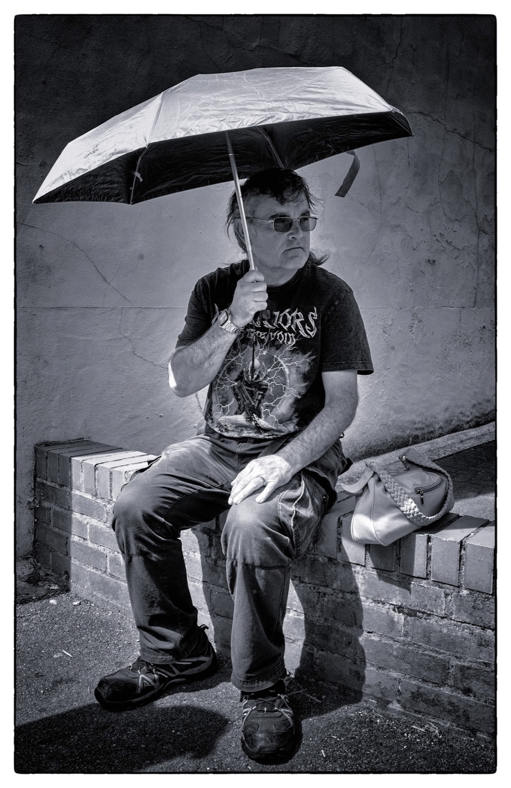 Black and white street photograph from a Ripon photowalk — Andy Ainsworth