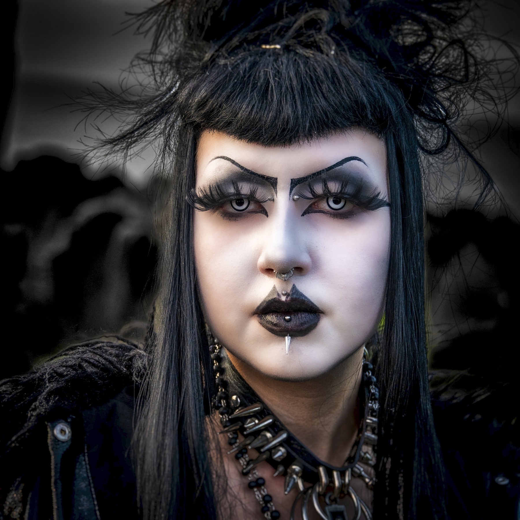 A Whitby Goth Weekend portrait by The Street Photographers